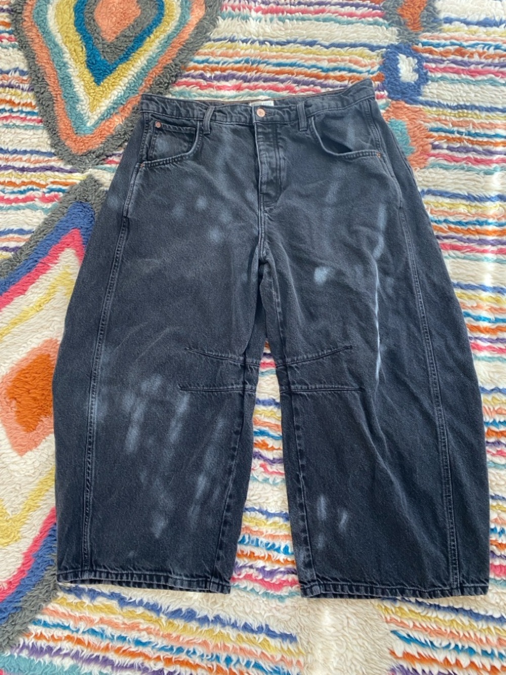 Free People Barrel Jeans